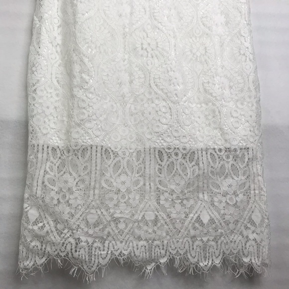Lulu’s | Women’s White Lace Dress Size Small - Picture 8 of 14